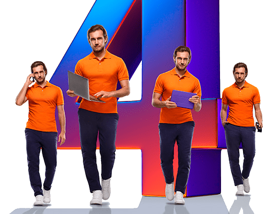 Великолепная четверка Ростелеком в&nbsp;село Ерал (Челябинская область)